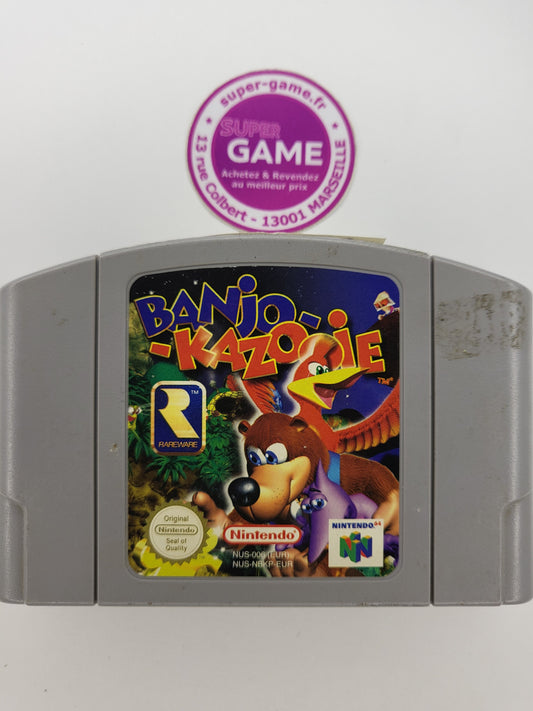 BANJO KAZOOIE - sans boite - NINTENDO64