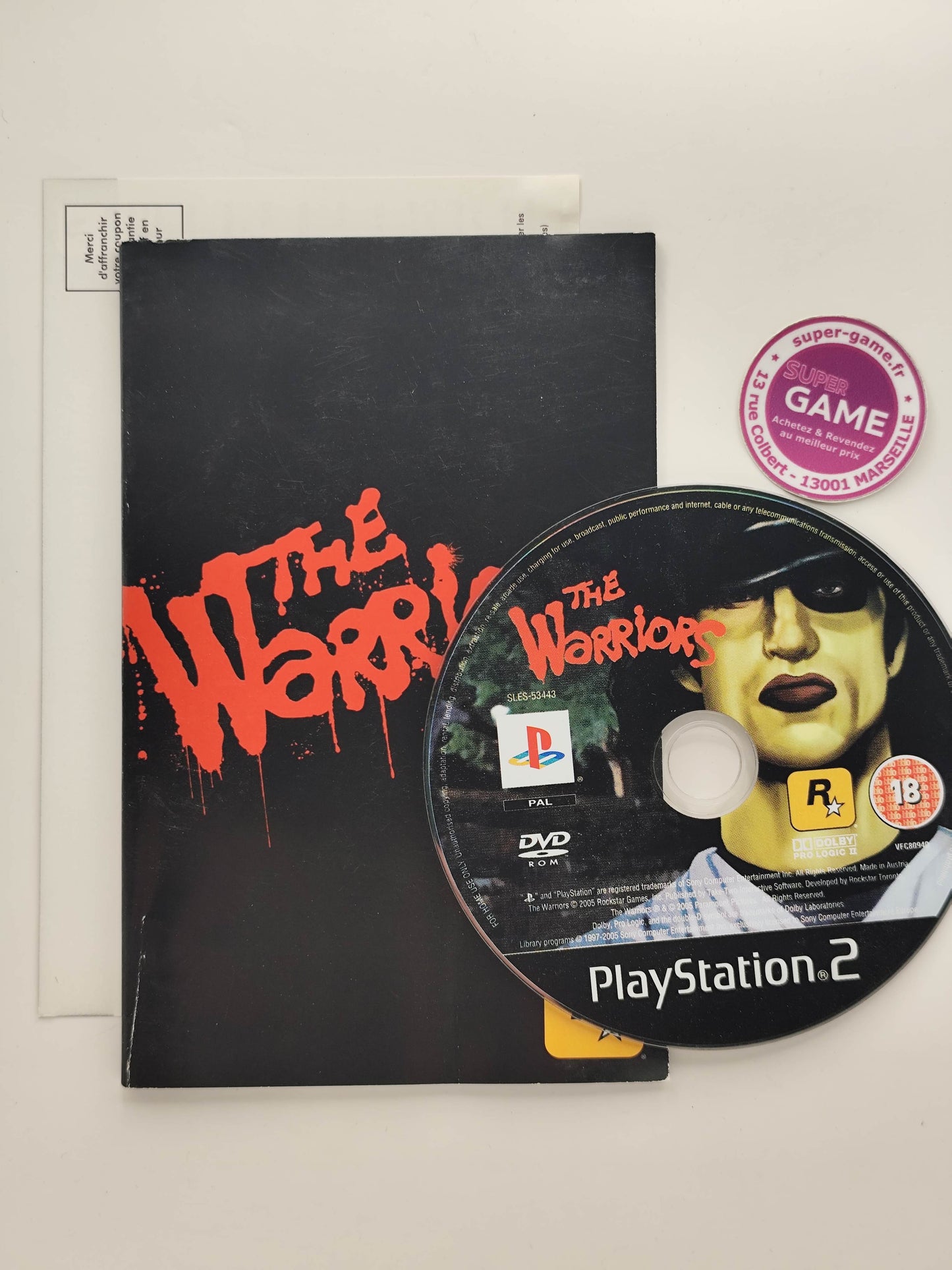 THE WARRIORS - PS2