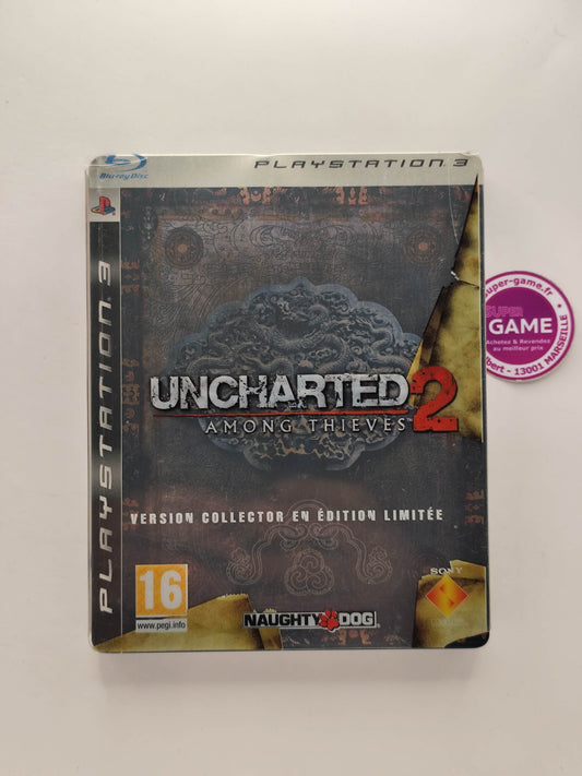 UNCHARTED 2 AMONG THIEVES - STEELBOOK - PS3