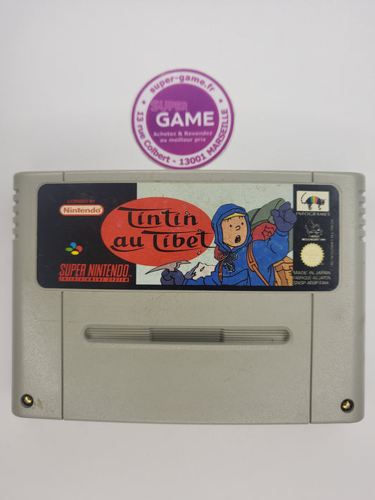 TINTIN AU TIBET  - sans boite - SNES