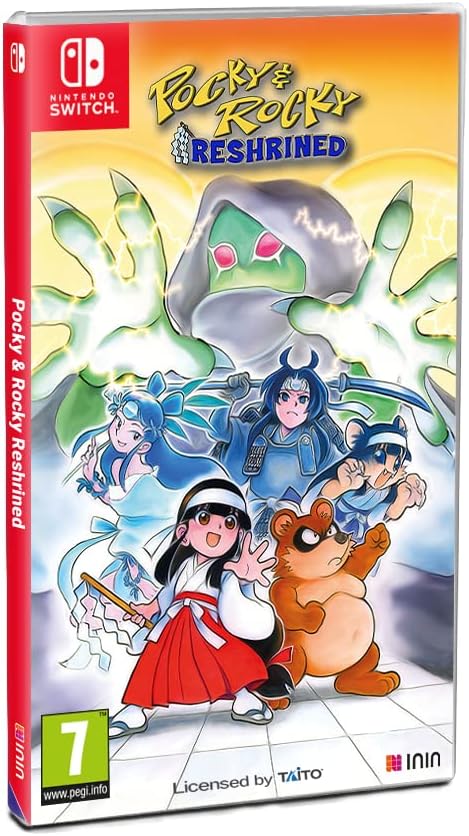 Pocky & Rocky Reshrined - Switch