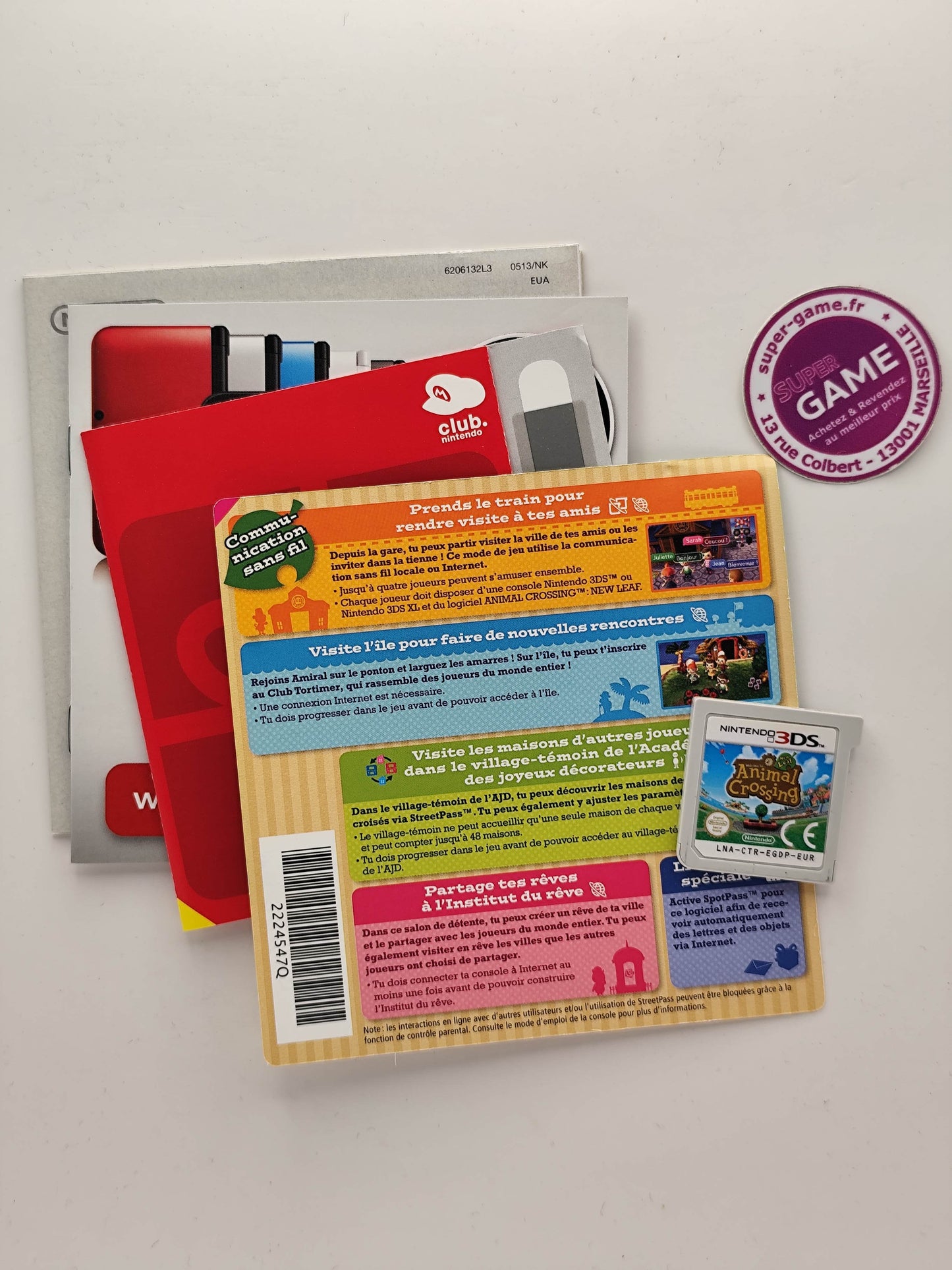 ANIMAL CROSSING NEW LEAF - 3DS