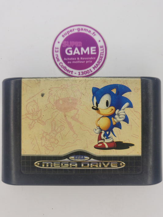 SONIC THE HEDGEHOG - sans boite - MEGADRIVE