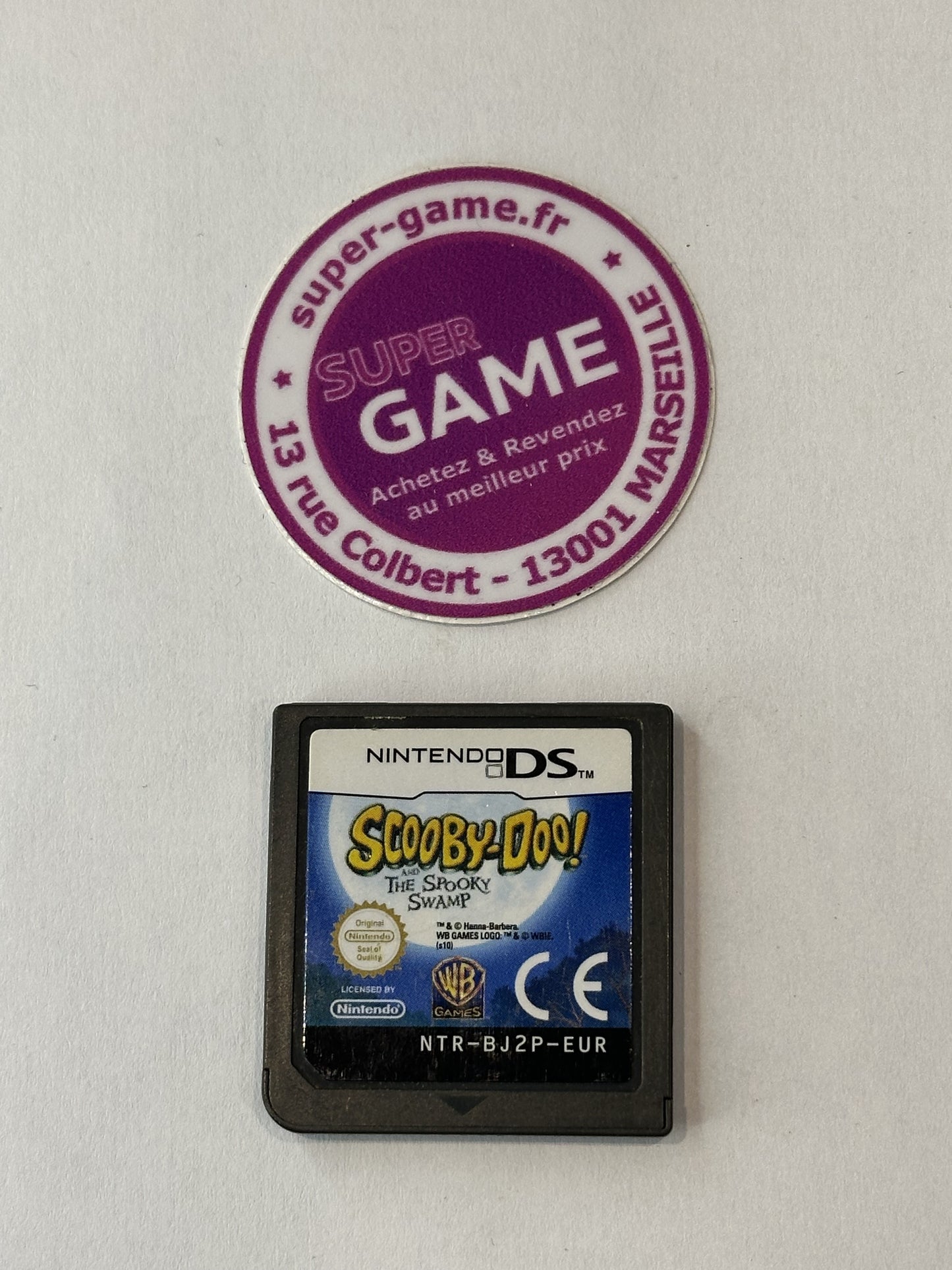 SCOOBY-DOO AND THE SPOOKY SWAMP - sans boite - DS