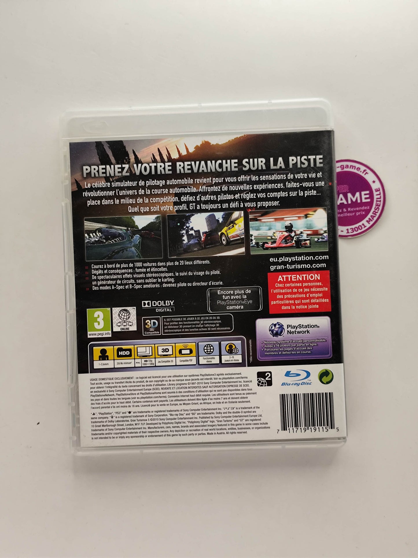 GRAN TURISMO 5 EDITION COLLECTOR - PS3