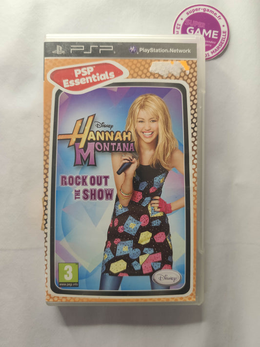 HANNAH MONTANA ROCK OUT THE SHOW - Essentials - PSP