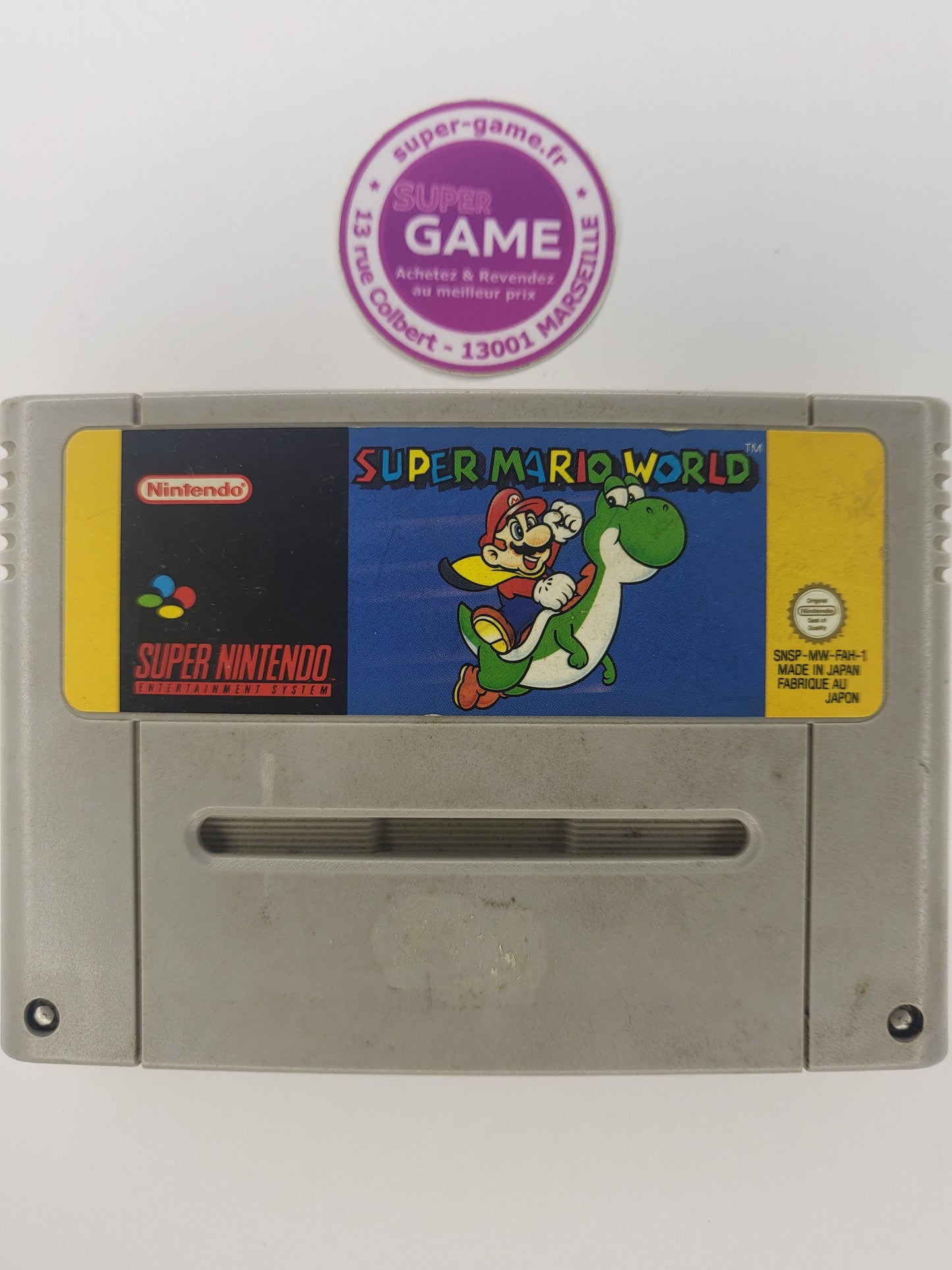 SUPER MARIO WORLD - sans boite - SNES