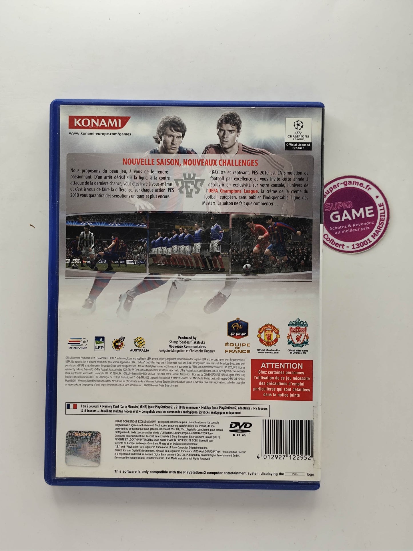 PRO EVOLUTION SOCCER 2010 - PS2