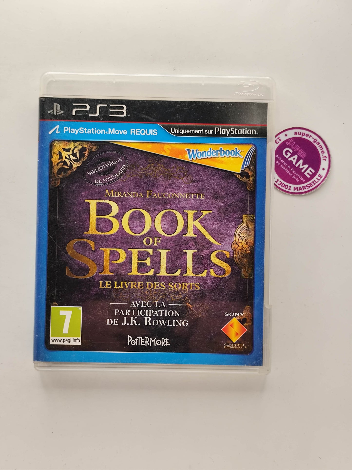 WONDERBOOK BOOK OF SPELLS, LE LIVRE DES SORTS - PS3