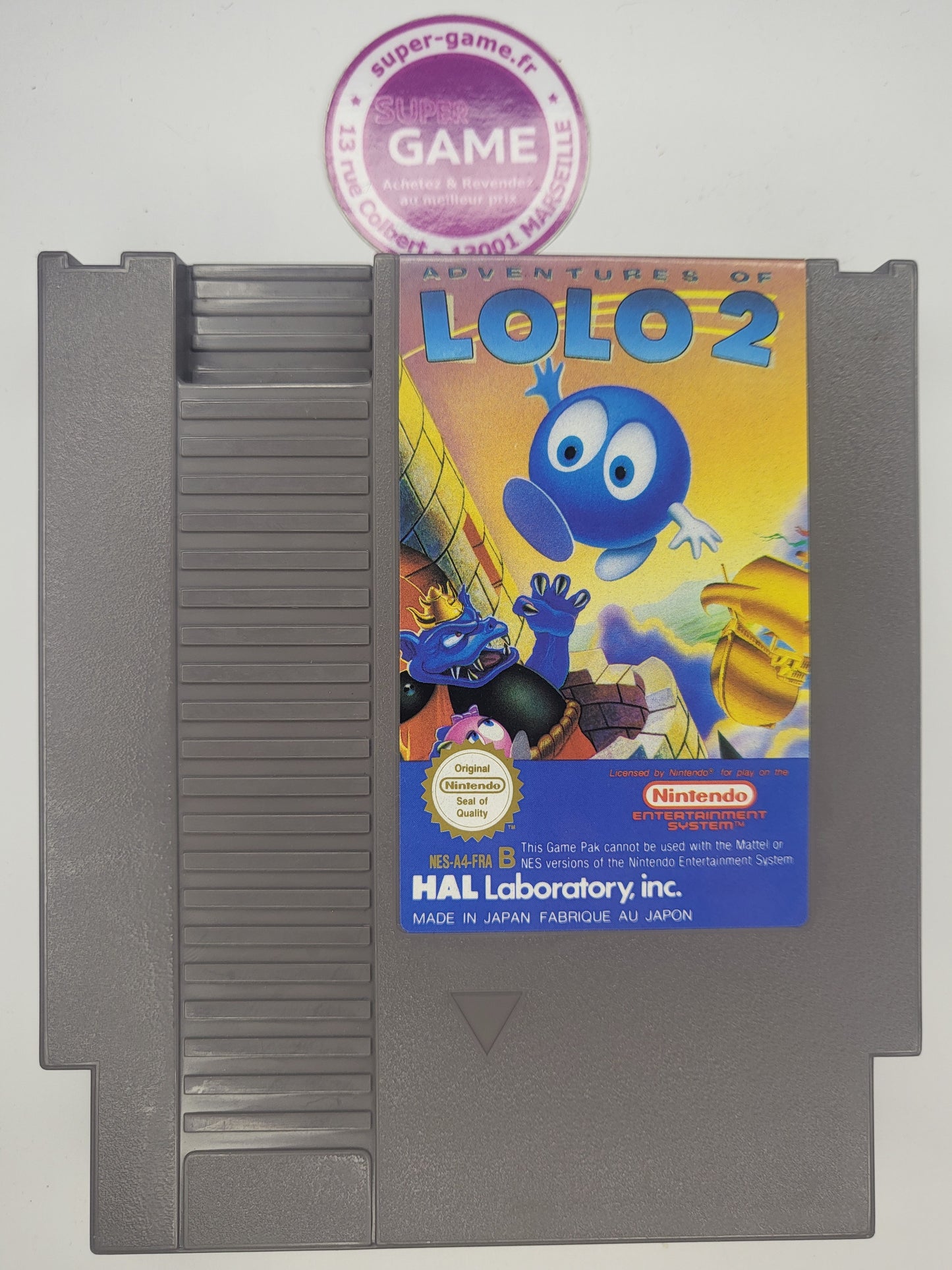 ADVENTURES OF LOLO 2 - sans boite - NES
