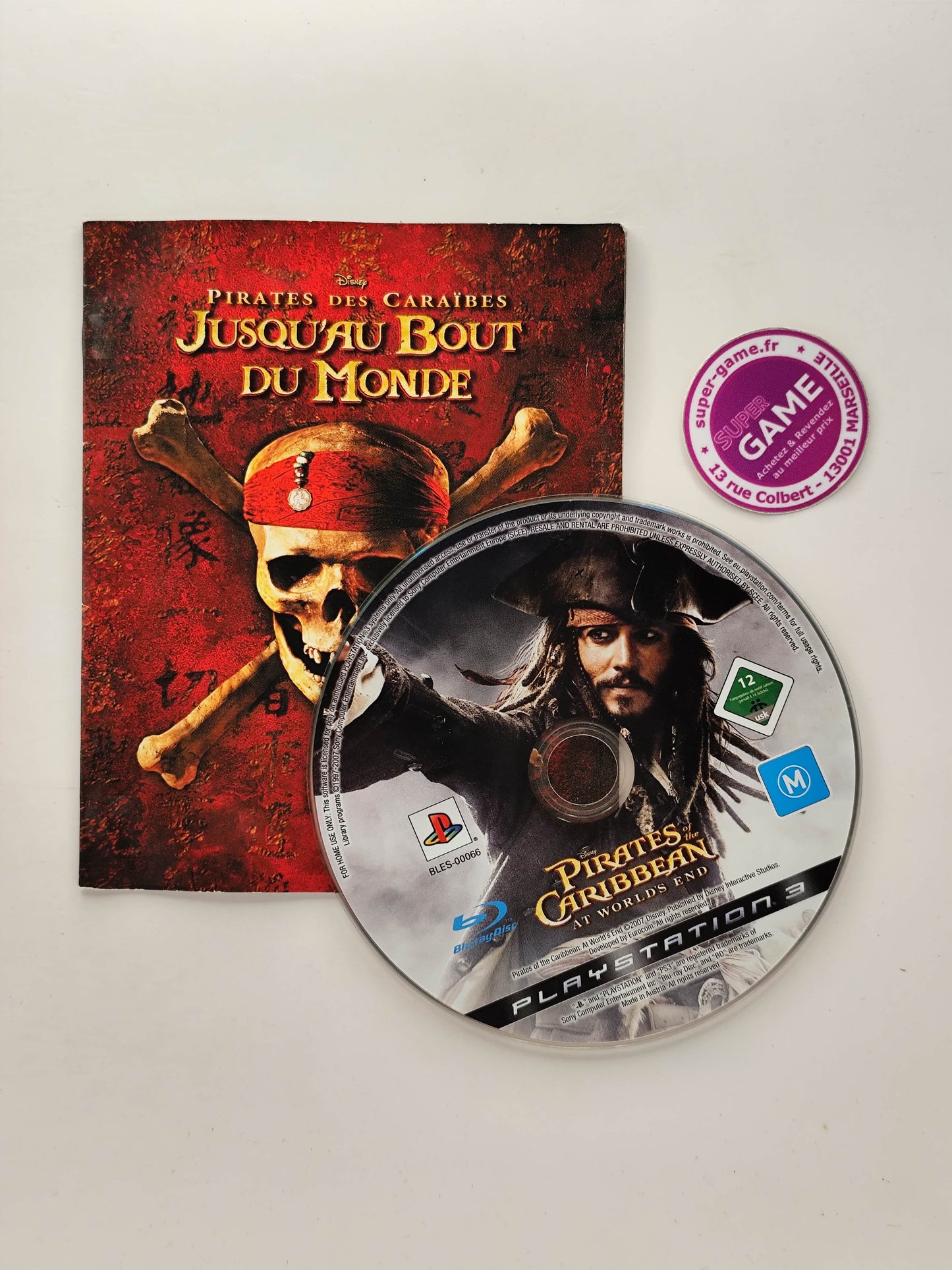 PIRATES DES CARAIBES JUSQU'AU BOUT DU MONDE - PS3