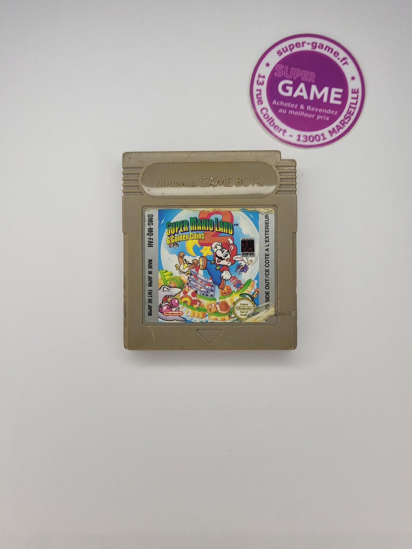 SUPER MARIO LAND 2 6 GOLDEN COINS - sans boite - GAMEBOY