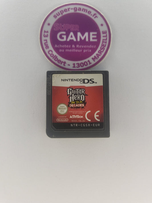 GUITAR HERO ON TOUR DECADES - sans boite - DS