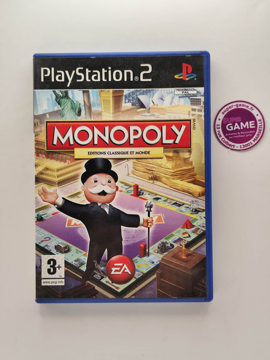 MONOPOLY EDITION CLASSIQUE ET MONDE - PS2