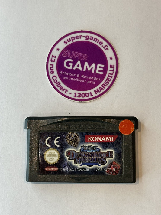 YU-GI-OH DUNGEONDICE MONSTERS - sans boite - GAMEBOY ADVANCE