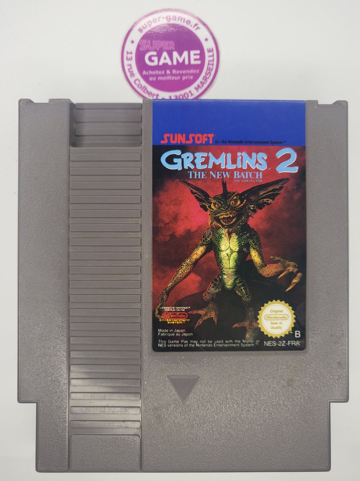 GREMLINS 2 THE NEW BATCH THE VIDEO GAME - sans boite - NES