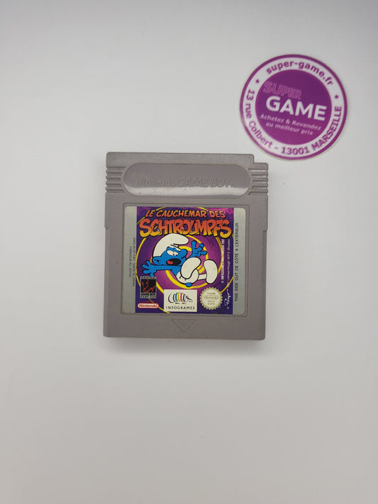 LE CAUCHEMAR DES SCHTROUMPFS - sans boite - GAMEBOY