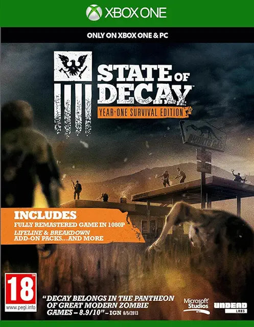 State of Decay Year One Survival sur Xbox ONE