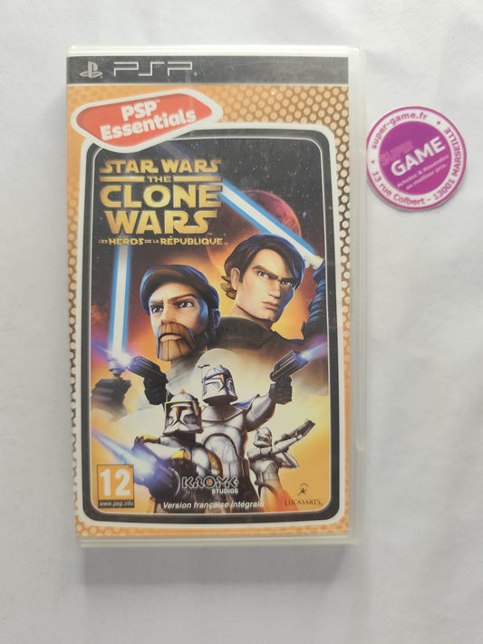 STAR WARS CLONE WARS - Essentials - PSP