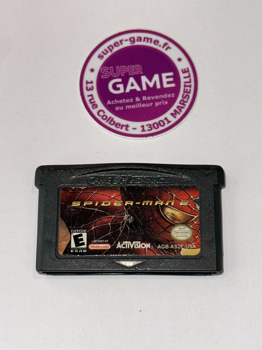 SPIDER-MAN 2 - sans boite - GAMEBOY ADVANCE