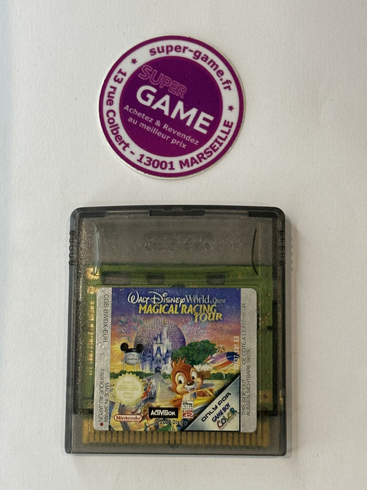 WALT DISNEY WORLD QUEST MAGICAL RACING TOUR - sans boite - GAMEBOY COLOR