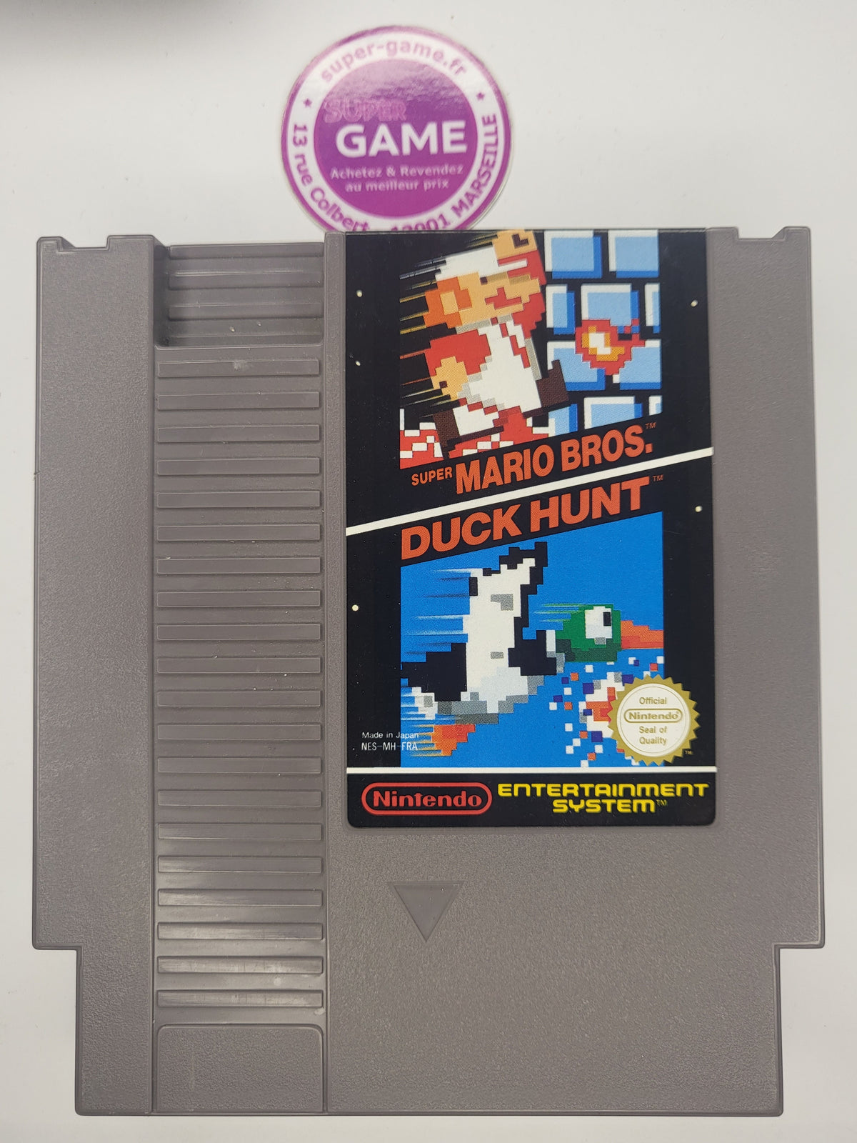 SUPER MARIO BROS., DUCK HUNT - sans boite - NES