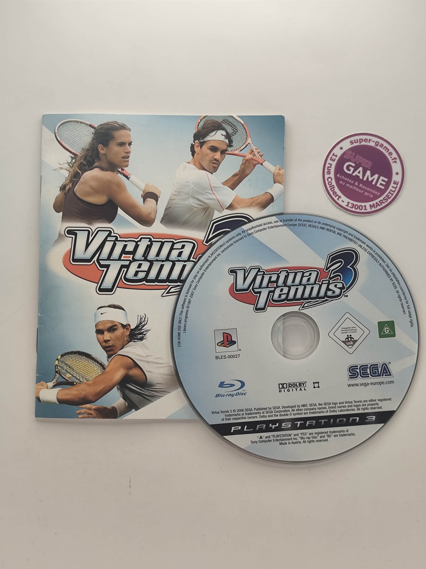 VIRTUA TENNIS 3 - PS3
