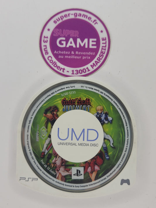 GUILTY GEARS JUDGMENT - sans boite - PSP