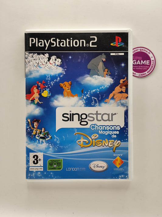 SINGSTAR CHANSONS MAGIQUES DE DISNEY - PS2