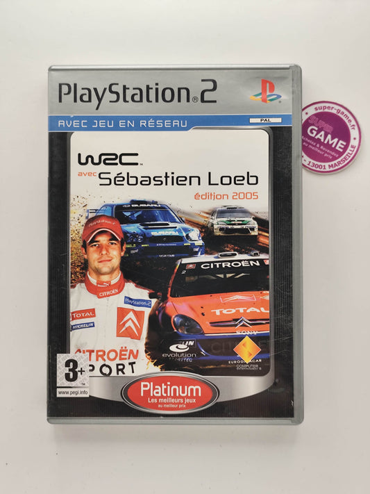 WRC AVEC SEBASTIEN LOEB EDITION 2005 - Platinum - PS2