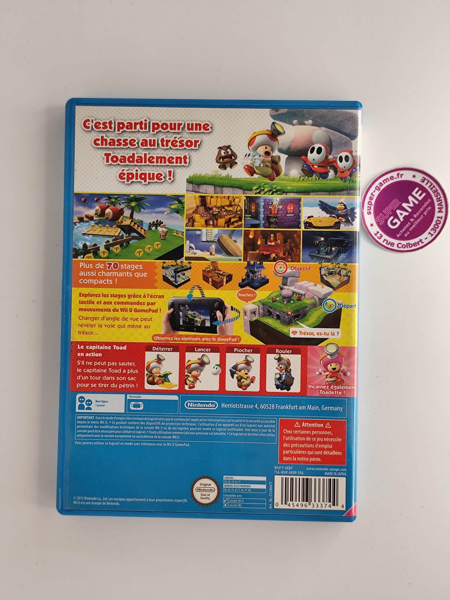 CAPTAIN TOAD TREASURE TRACKER - WiiU