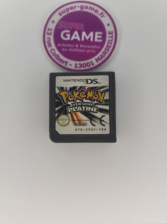 POKEMON VERSION PLATINE - sans boite - DS