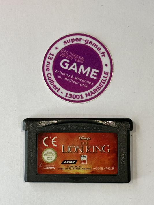 THE LION KING - sans boite - GAMEBOY ADVANCE