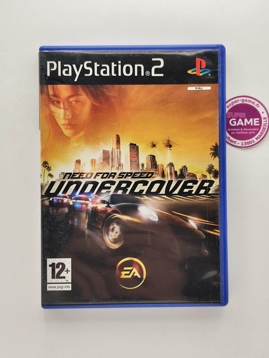 NEED FOR SPEED UNDERCOVER - PS2