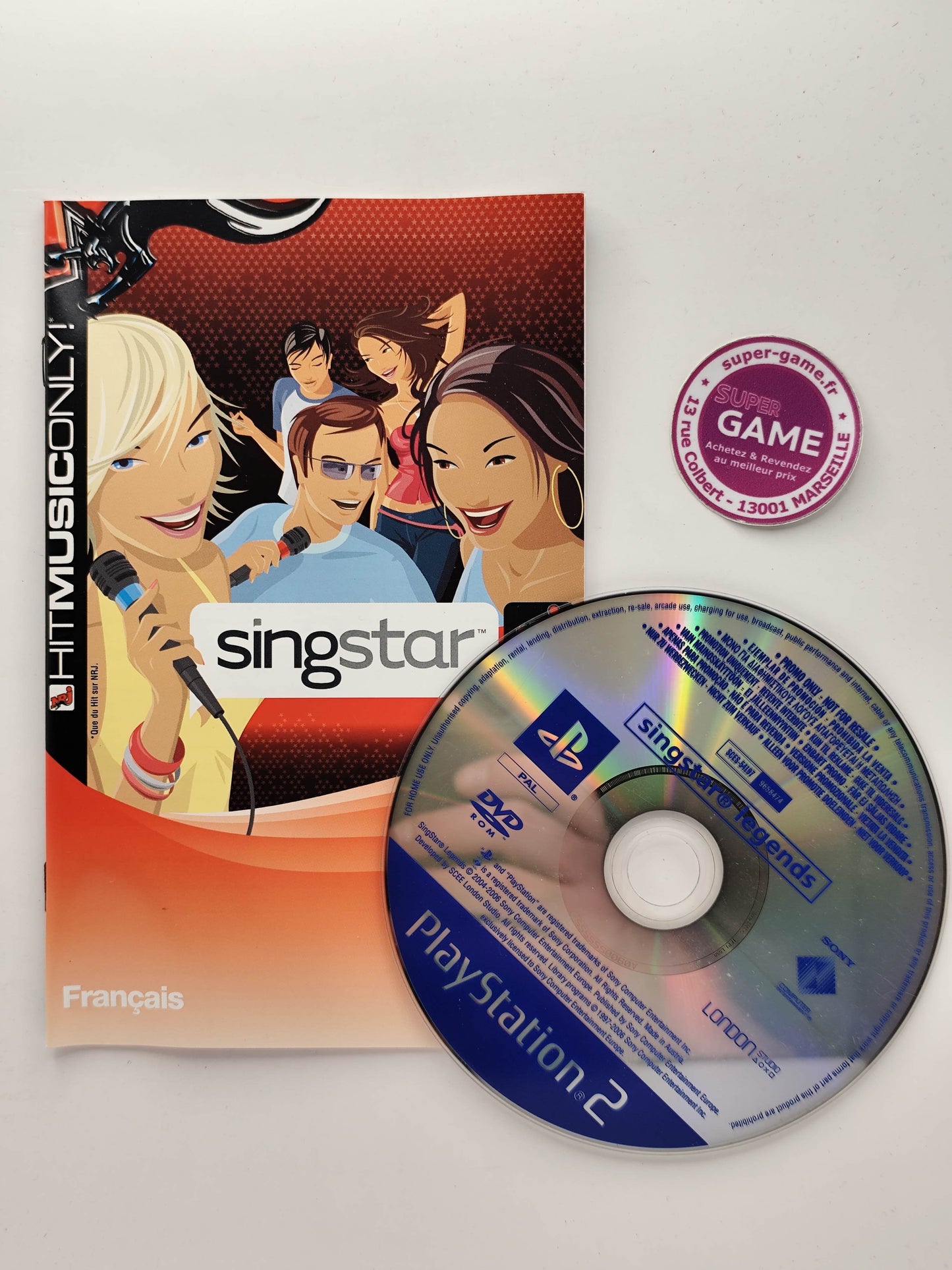 SINGSTAR NRJ MUSIC TOUR - PS2