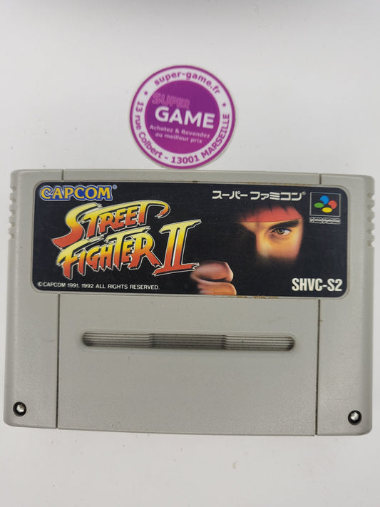 STREET FIGHTER II (Import JAP) - sans boite - SNES
