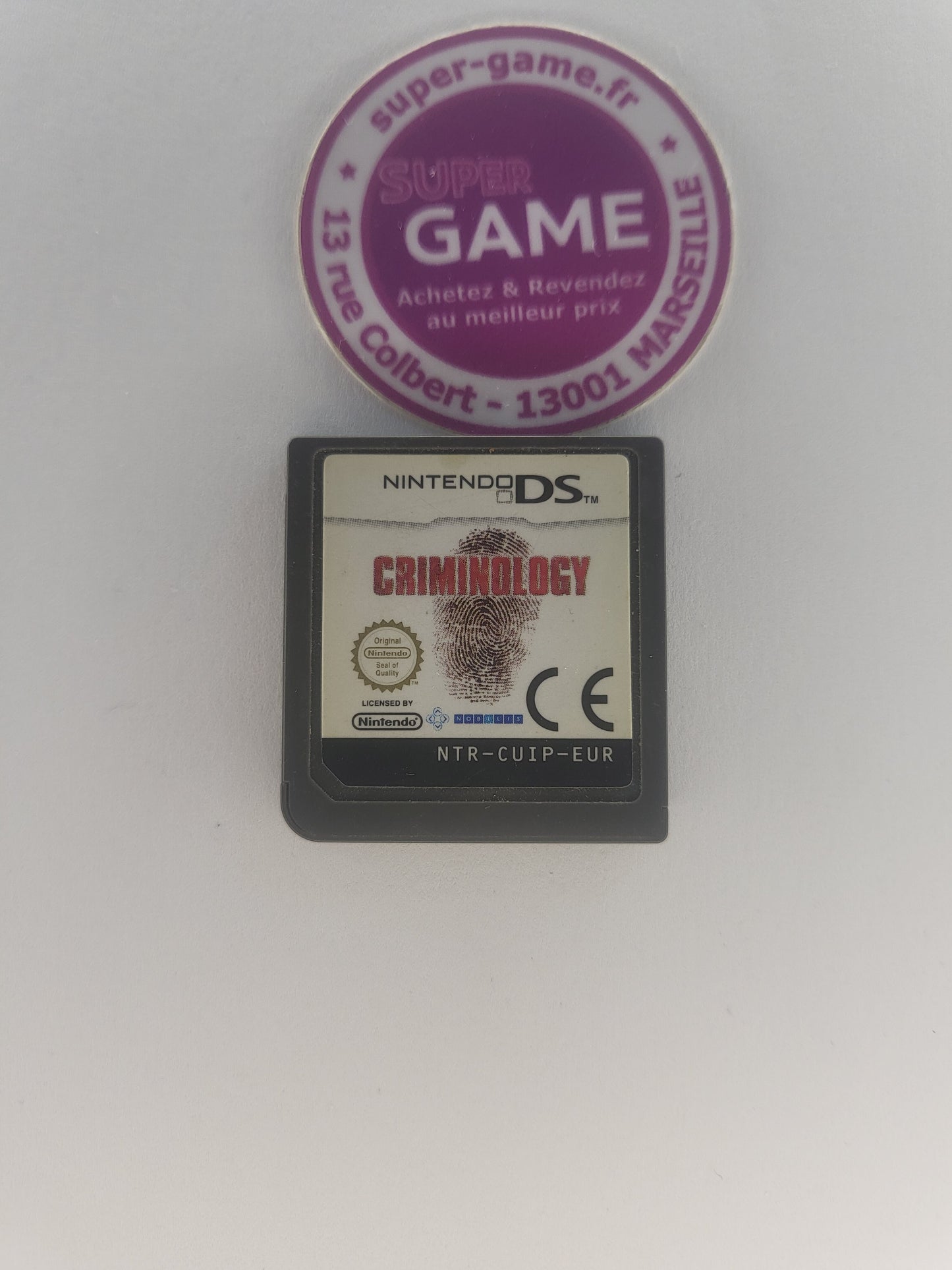 CRIMINOLOGY - sans boite - DS