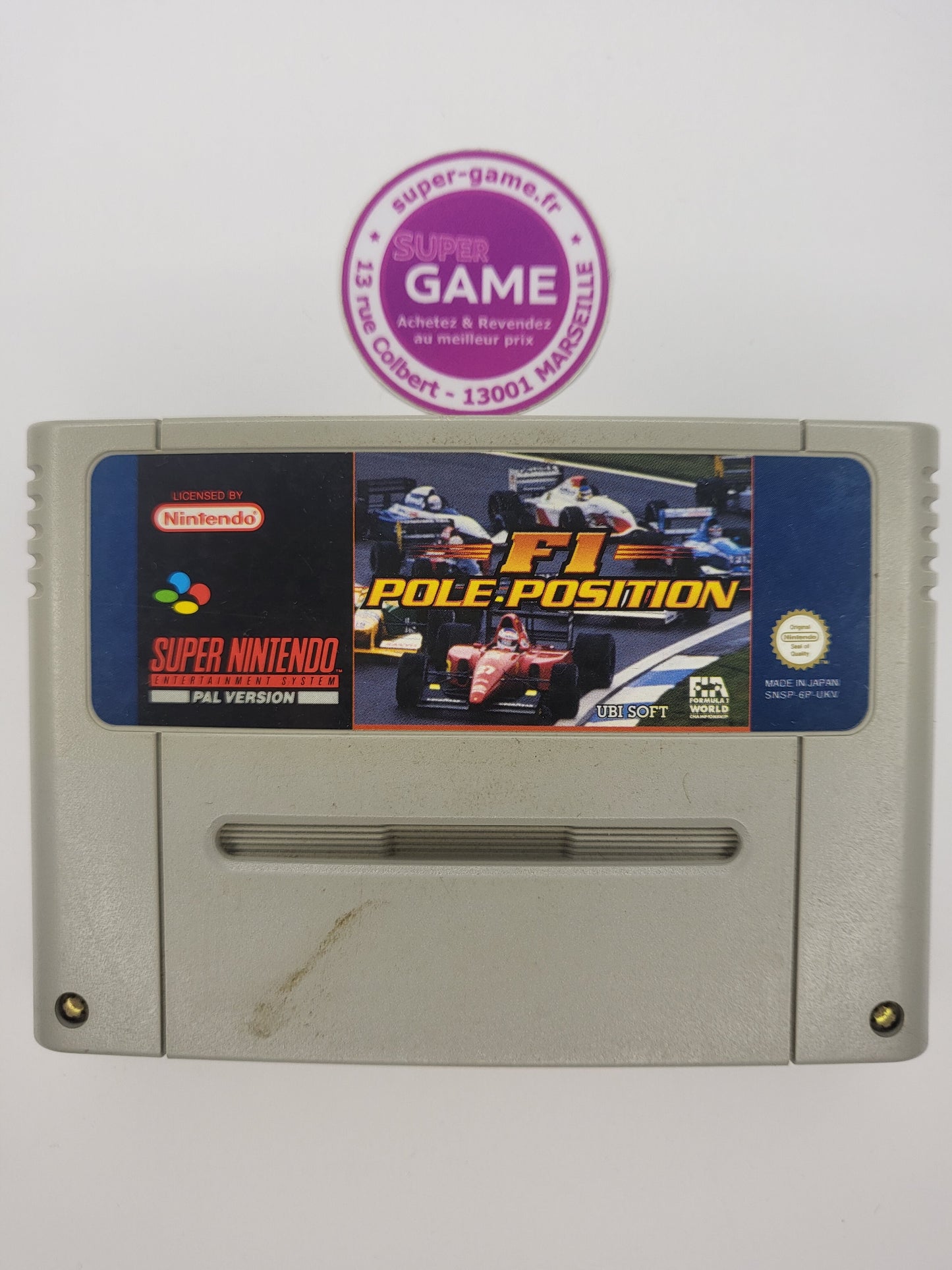 F1 POLE POSITION - sans boite - SNES