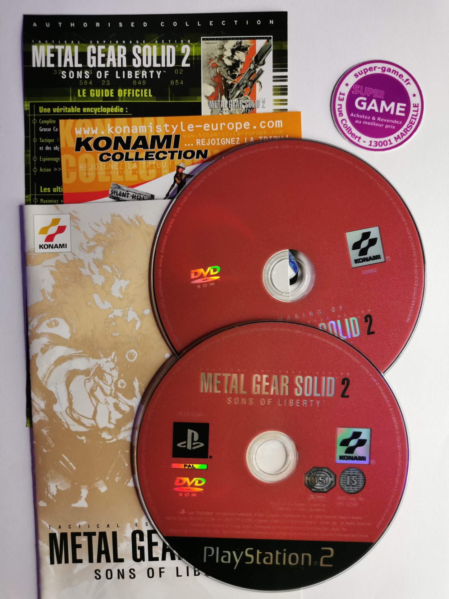 Metal Gear Solid 2 Sons of Liberty + DVD