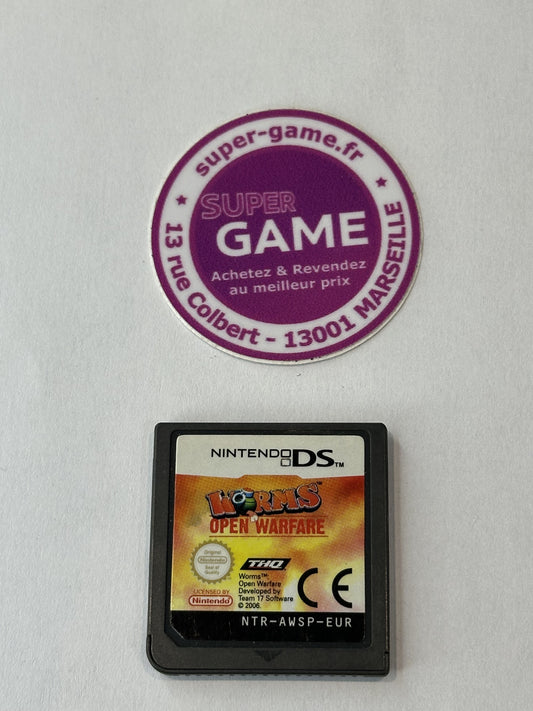 WORMS OPEN WARFARE - sans boite - DS