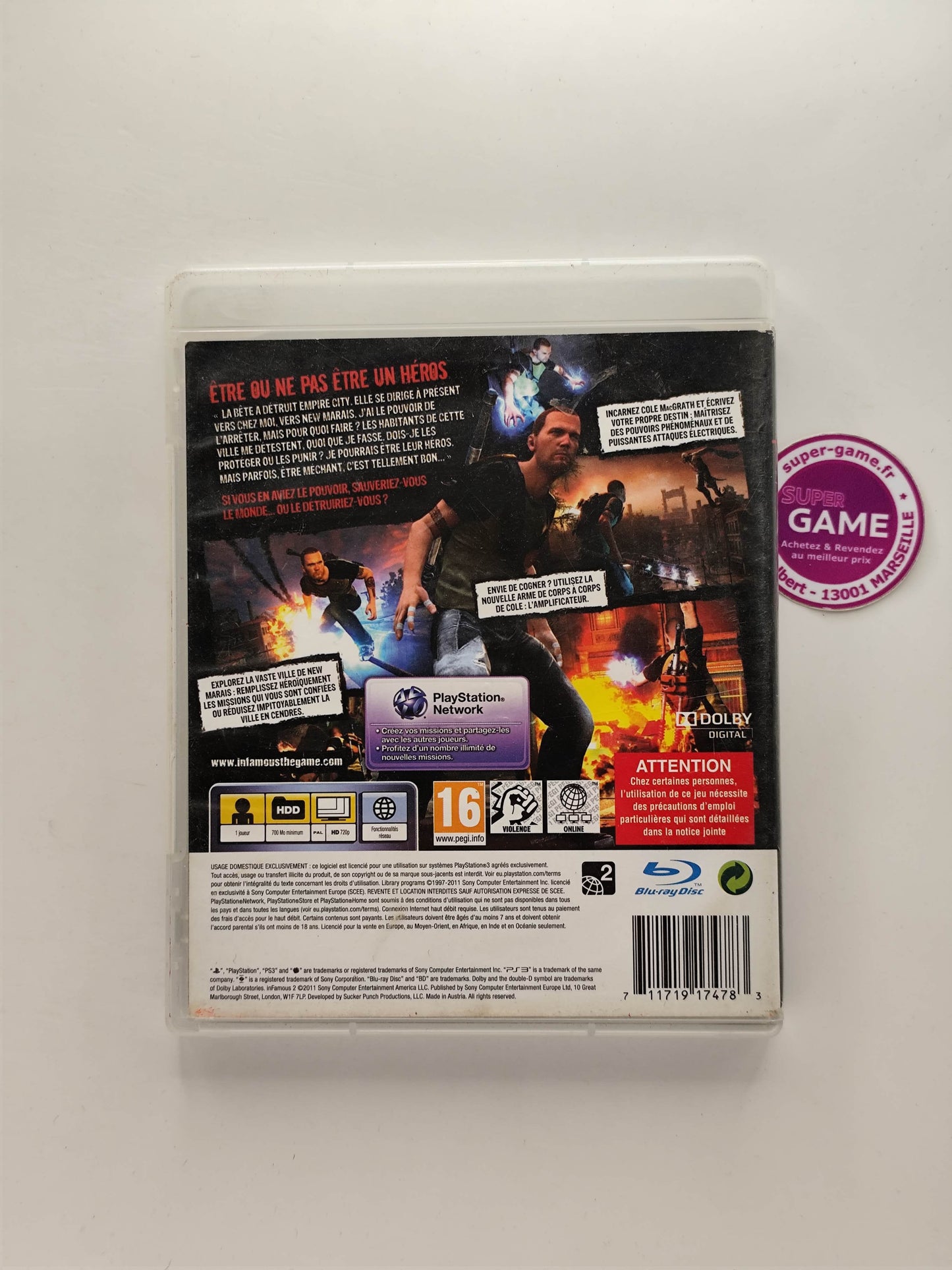 INFAMOUS 2  - PS3