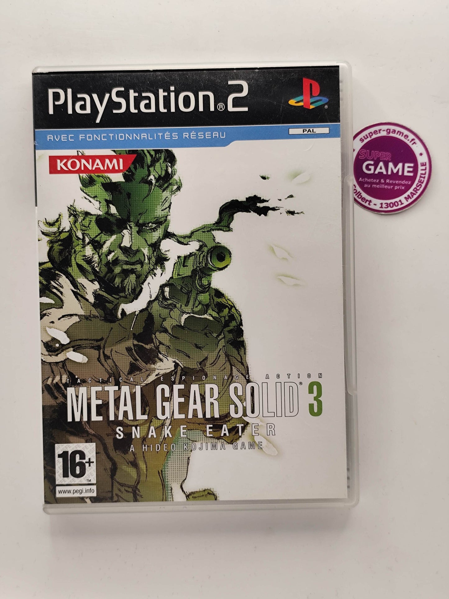 METAL GEAR SOLID 3 SNAKE EATER - PS2