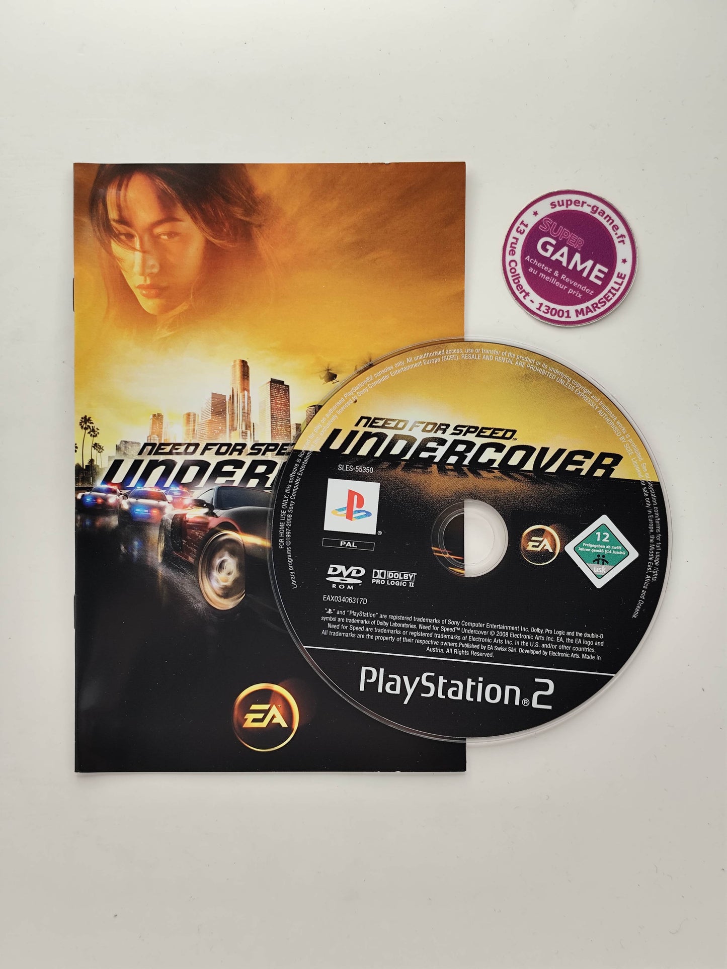 NEED FOR SPEED UNDERCOVER - PS2
