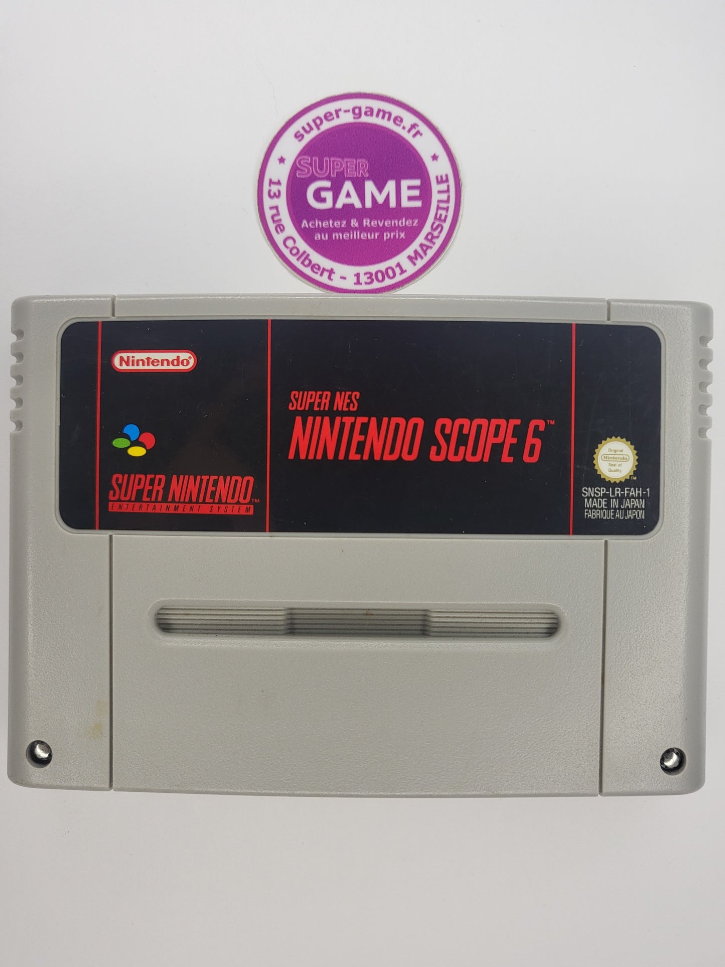 NINTENDO SCOPE 6 - sans boite - SNES