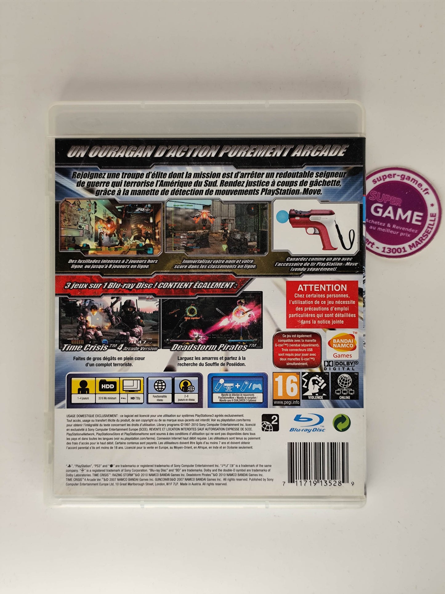 TIME CRISIS RAZING STORM - PS3