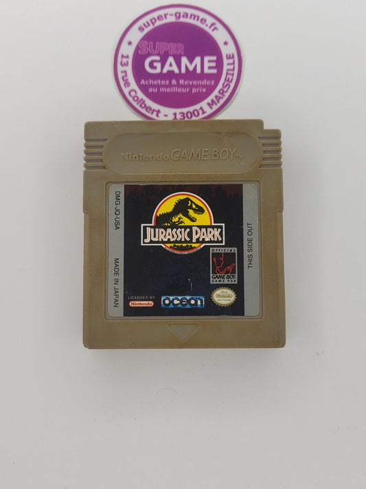 JURASSIC PARK - sans boite - GAMEBOY
