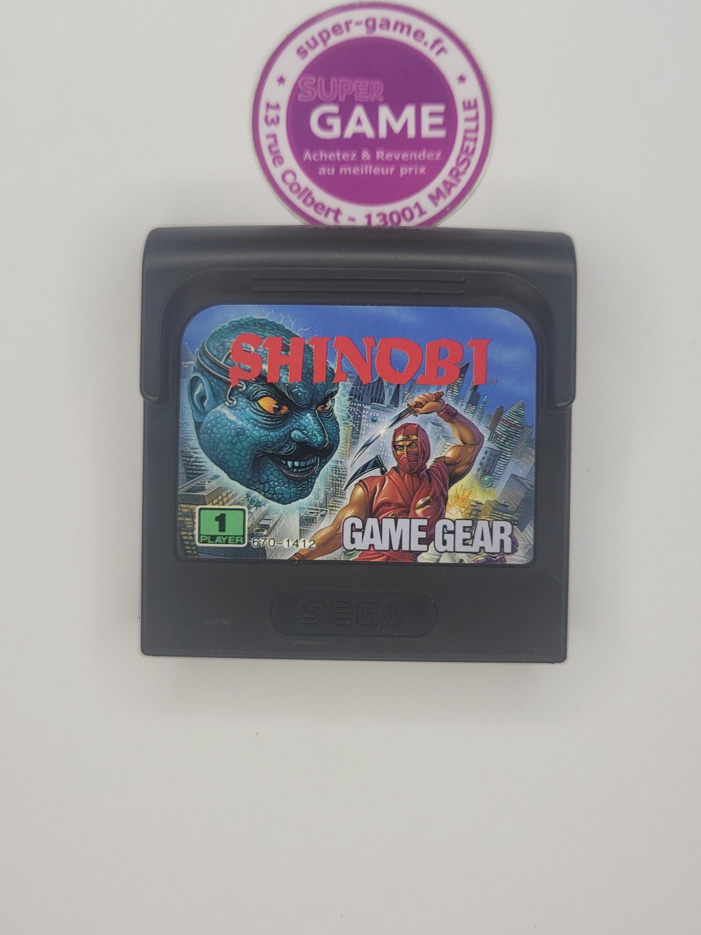 SHINOBI - sans boite - GAMEGEAR