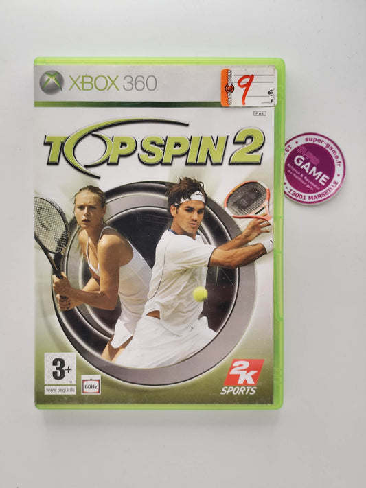 TOP SPIN 2 - XBOX360