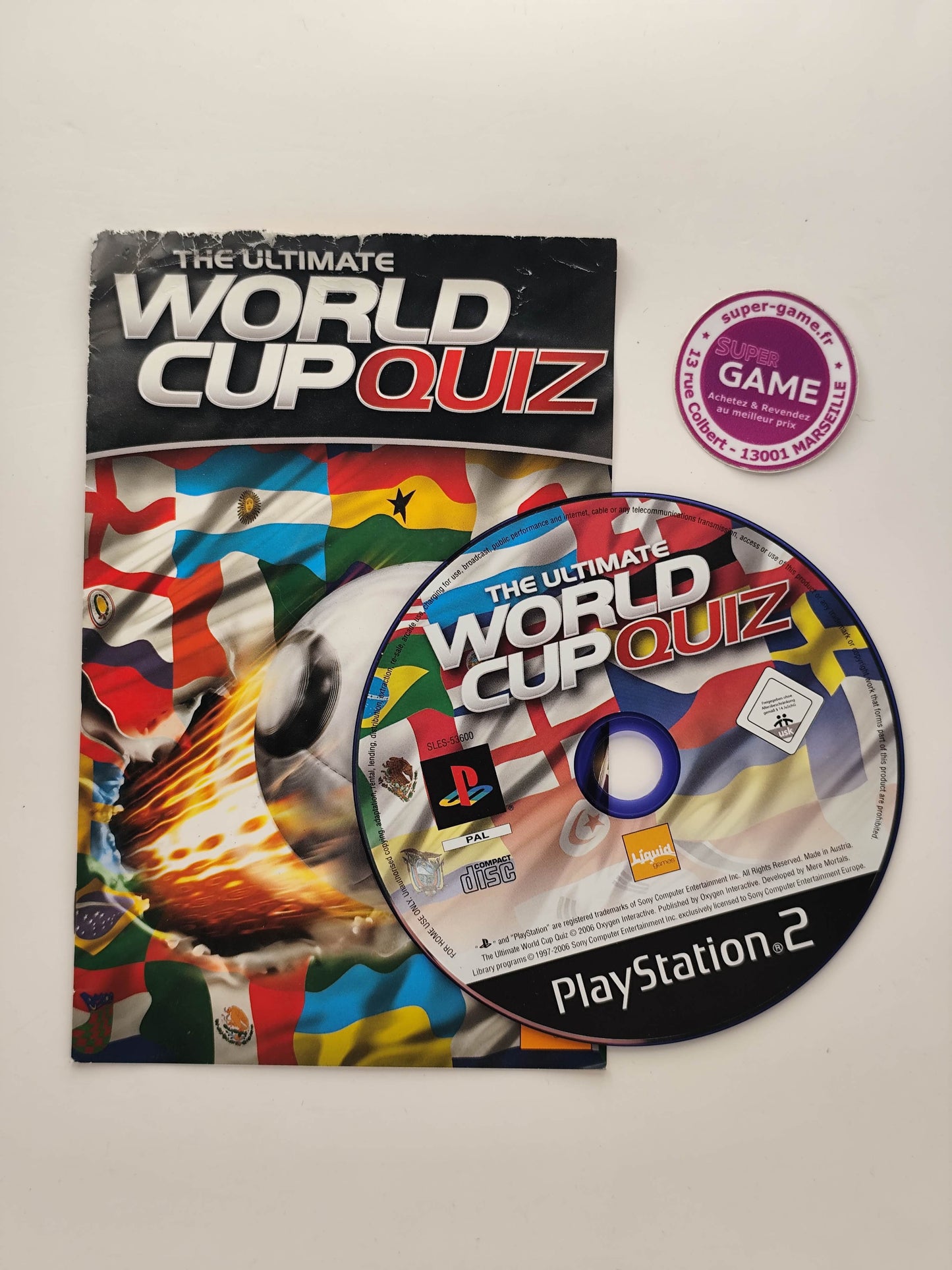 THE ULTIMATE WORLD CUP QUIZ - PS2