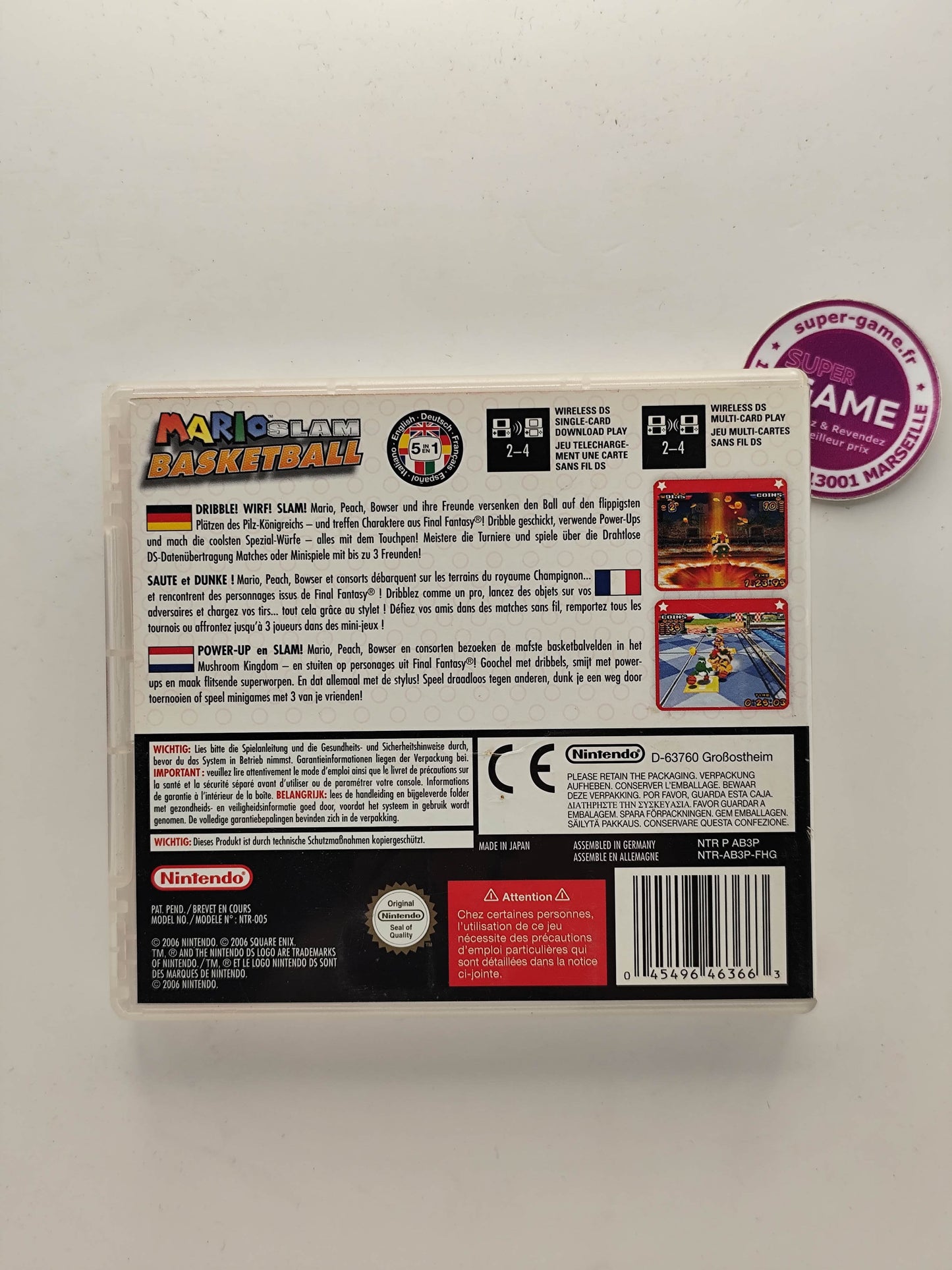 MARIO SLAM BASKETBALL - DS